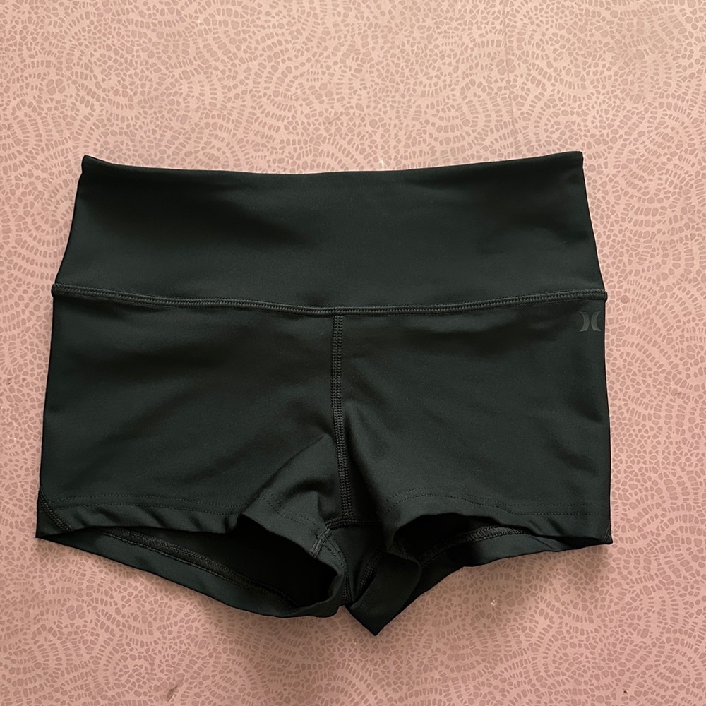 Hurley Women's Black Board Shorts, Black, XS